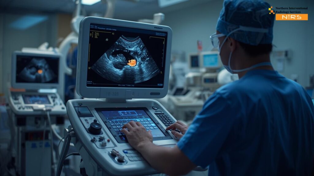 Ultrasound-Guided Transhepatic Lymph Node Biopsy in Lahore at NIRS