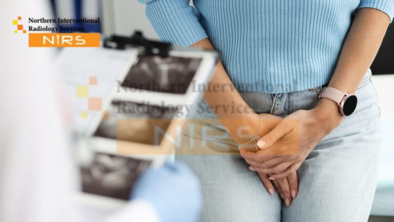 Ultrasound scan showing uterine fibroids diagnosis by gynecologist in Islamabad with advanced imaging