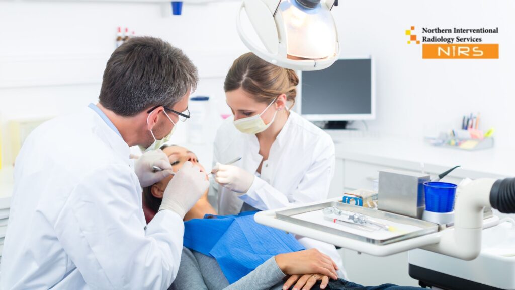 Illustration showing how Prostate Artery Embolization relieves symptoms quickly, highlighting reduced prostate size, improved urine flow, and patient comfort using advanced NIRS techniques for fast symptom relief.